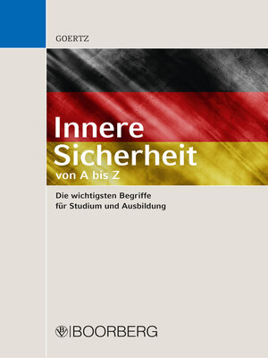 cover image of Innere Sicherheit--von a bis Z